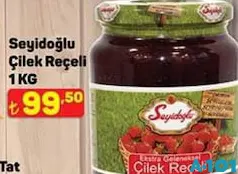 SEYİDOĞLU ÇİLEK REÇELİ 1 KG fiyat ve kampanya bilgisi